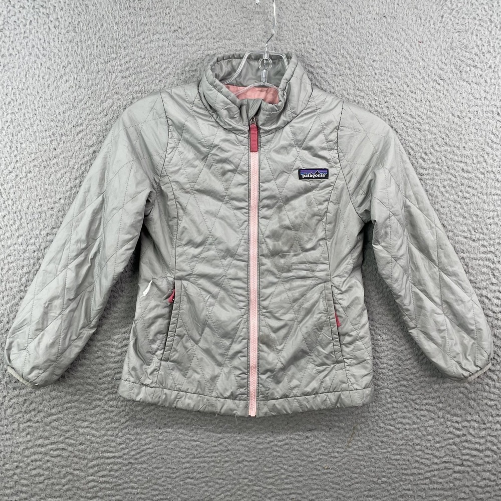 Patagonia Puffer Jacket Kids XS 5-6 Primaloft Insulated Outdoor Winter Hike Camp